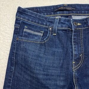 Levi's Jeans Womens 8M Blue Mid Rise Skinny The Original Jean Stretch Denim